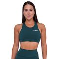 Športová podprsenka Ignite Dark Green - GymBeam, veľkosť L, veľkosť oblečenia L