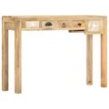 vidaXL Konzolový stolík 110x30x75 cm masívne mangoníkové drevo