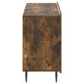 vidaXL Servírovacia skriňa so zásuvkou Dymový dub 89 x 34,5 x 62 cm
