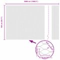 vidaXL Hexagonálny plot 1,5 x 50 m PVC Zelená