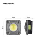 LED reflektor EMOS P4543, 1200 lm, COB LED nabíjacia pracovná svietidlo, 2000 mAh