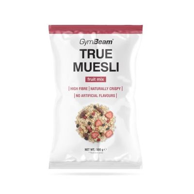 True Muesli - GymBeam, ovocný mix