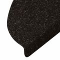 vidaXL Samolepiace nášľapy na schody 15 ks 56x17x3 cm antracitové