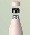 Termoska s bezdrôtovým reproduktorom 500ML RB-M5 bluetooth 5.0 ružová/ružová