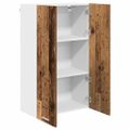 vidaXL Závesná skrinka Staré drevo 60 x 31 x 100 cm Kompozitné drevo