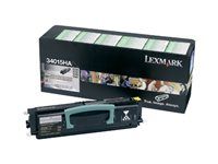 Vysoká výťažnosť - čierna - originálna - kazeta s farbivom LRP - pre Lexmark E330, E332, E332n, E332tn, E340, E342n, E342tn