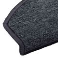 vidaXL Samolepiace schodové rohože 15 ks 80 x 24,5 x 3,5 cm
