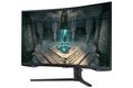 Samsung Odyssey/G65B/32"/VA/QHD/240Hz/1ms/Black/2R LED monitor, herní, prohnutý, Smart, 32", VA, 2560x1440, 16:9, 1ms, 350cd/m2, DisplayPort, 2x HDMI, 2x USB, LAN, Wi-Fi, BT, PIVOT