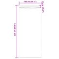 vidaXL Záclony na zatemnenie s krúžkami 2 ks Svetlomodrá 225 x 140 cm