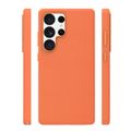 Puzdro Etteri Elegant Mag pre Samsung Galaxy S25 Ultra oranžová