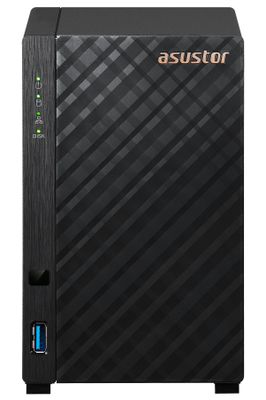Asustor NAS AS1202T 2x 3,5" SATA/ Realtek RTD1619B, Quad Core 1.7 GHz, 1 GB DDR4 RAM, 1x 2.5GLAN, 3x USB3.2 Gen1 NAS server, 2× 3,5" SATA, Realtek RTD1619B 1,7 GHz, 1 GB DDR4, 2,5GbE, 3× USB 5Gbps, Btrfs, ADM 5.1, bez nástroju