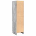 vidaXL Highboard Sivý Sonoma 31.5 x 32 x 122.5 cm