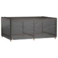 vidaXL Obal na záhradný nábytok 8 očiek 180x122x75 cm obdĺžnikový