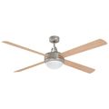 vidaXL Stropný ventilátor s osvetlením a diaľkovým ovládaním Ø 130 cm