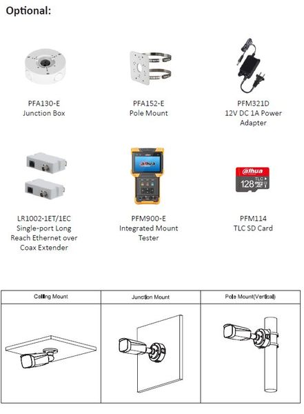 Dahua IP kamera IPC-HFW3849T1-AS-PV-0360B-S4-BLACK