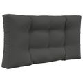 vidaXL Vankúš na vonkajšiu pohovku Polyester Antracitová 80 x 80 cm