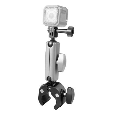 Držiak na motocykel PULUZ pre športové kamery (DJI, GoPro, Insta360) (čierny)