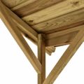 vidaXL Prístrešok na gril 163,5x93x210 cm impregnované borovicové drevo