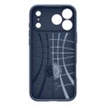 Spigen Liquid Air case for iPhone 17 Pro Navy Blue