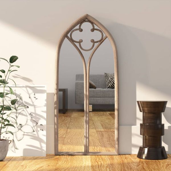 vidaXL Zrkadlo pieskové 70x30 cm železo interiérové
