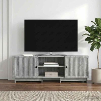 vidaXL TV skrinka 150 x 31 x 50 cm Sivý Sonoma Konštruované drevo