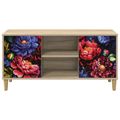 vidaXL TV skrinka KIEL 102 x 33 x 50 cm Sonoma Kompozitné drevo