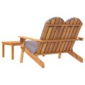 vidaXL 2-dielna záhradná sedacia súprava Adirondack akáciový masív