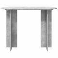 vidaXL Konzolový stôl Betónovo sivá 100 x 39,5 x 75 cm