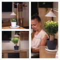 Pestovateľská lampa EMOS Z7905 LED GROW 7 W, časovač, biela