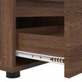 vidaXL TV skrinka 100 x 48 x 43 cm Hnedý dub Kompozitné drevo