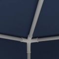 vidaXL Profesionálny párty stan+bočné steny 4x9 m, modrý 90 g/m²