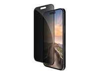 Ochrana obrazovky pre mobilný telefón - s bezpečnostným filtrom - farba rámu čierna - pre Apple iPhone 17 Pro