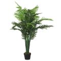 vidaXL Umelý palmový strom 28 listov 120 cm zelený