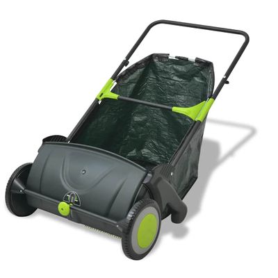 vidaXL Zametač trávnika, 103 L