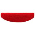 vidaXL Samolepiace schodové rohože 15 ks 80 x 24,5 x 3,5 cm Červená