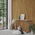vidaXL Nástenné panely vzhľad dreva hnedé PVC 2,06 m²