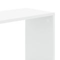 vidaXL Knižnica 5 políc biela 45x23,5x162,5 cm kompozitné drevo