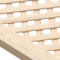 vidaXL Dvere skrinky mriežkový dizajn 2 ks 59,5x39,5 cm masív borovica