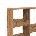 vidaXL Deliaca stena dub artisian 100x33x115 cm kompozitné drevo