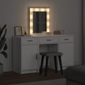 vidaXL Toaletný stolík Biela 50 x 41 x 135 cm Kompozitné drevo