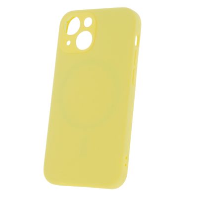 Magické neviditeľné puzdro pre iPhone 14 6,1" pastelovo žltá