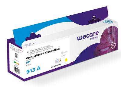 WECARE ARMOR ink kompatibilný s HP F6T79AE, žltá/yellow
