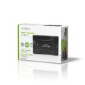 Nedis VCON3461BK - HDMI™ Převodník | Vstup HDMI ™ | SCART Zásuvka | 1cestný | 1080p | 1.2 Gbps | ABS | Černá Prevodník, HDMI vstup na SCART výstup, USB napájení, cerný