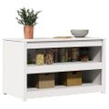 vidaXL Kuchynská skriňa MEPPEL Biela 106 x 55 x 64 cm