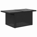 vidaXL Súprava záhradných pohoviek 8 ks Čierna polyratan
