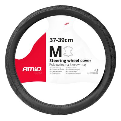 Potah volantu Leather Series SWC-51-M (37-39cm)