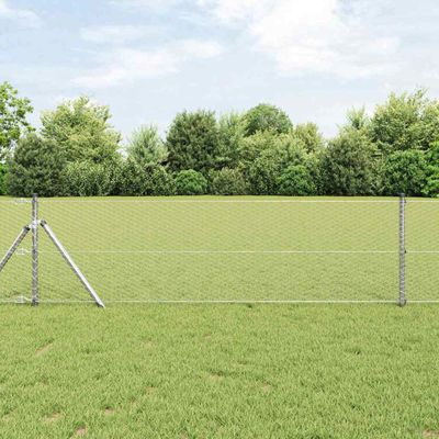 vidaXL Vonkajší šesťuholníkový fénový základný upevňovač 10 x 0,6 m