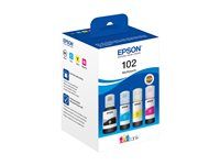 4-balení - černá, žlutá, azurová, purpurová - originální - inkoustová cartridge - pro EcoTank ET-15000, 2750, 2751, 2756, 2850, 2851, 2856, 3850, 4750, 4850, 4856