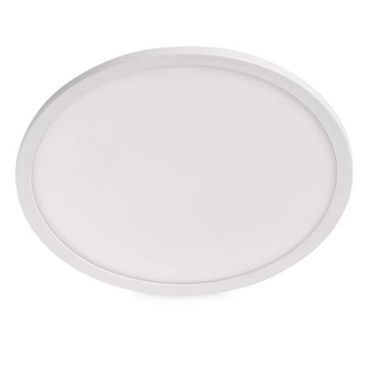 LED prisadené svietidlo FLORI okrúhle, biele, 22W, neutrálna biela