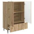 vidaXL Servírovacia skriňa Dub artisan 66 x 34,5 x 97 cm